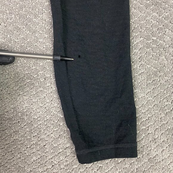 Smartwool 150 Merino Base Layer Bottoms Women's Small Black Leggings Wool - Picture 6 of 15